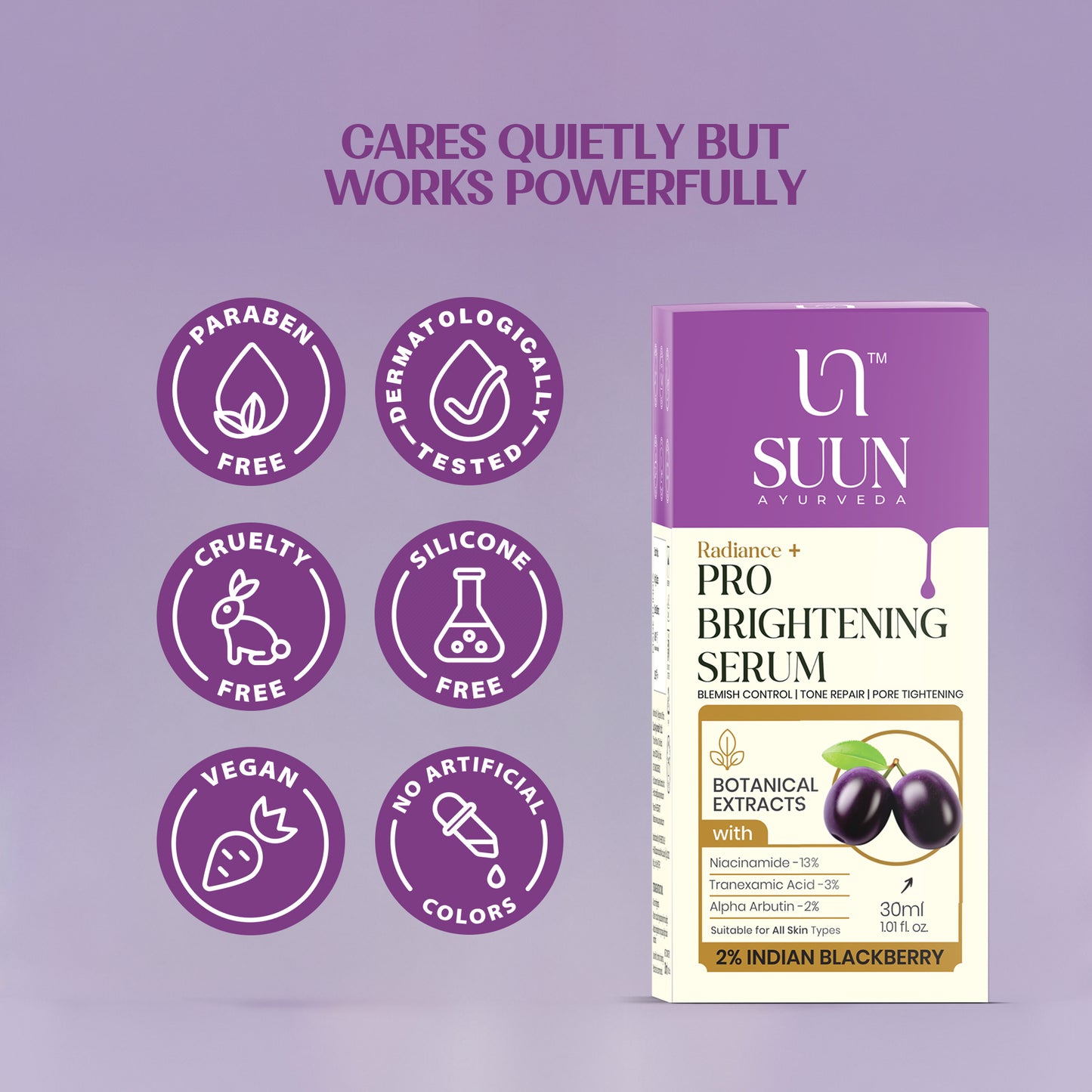 Suun Ayurveda Radiance + Pro Brightening  Face Serum