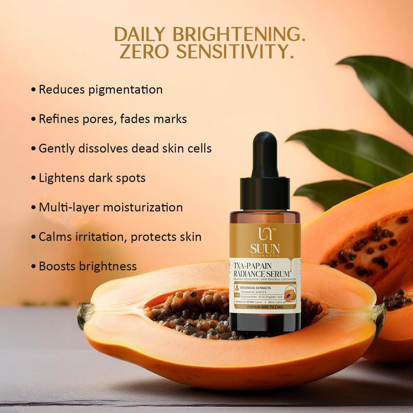 TXA-Papain Radiance Serum
