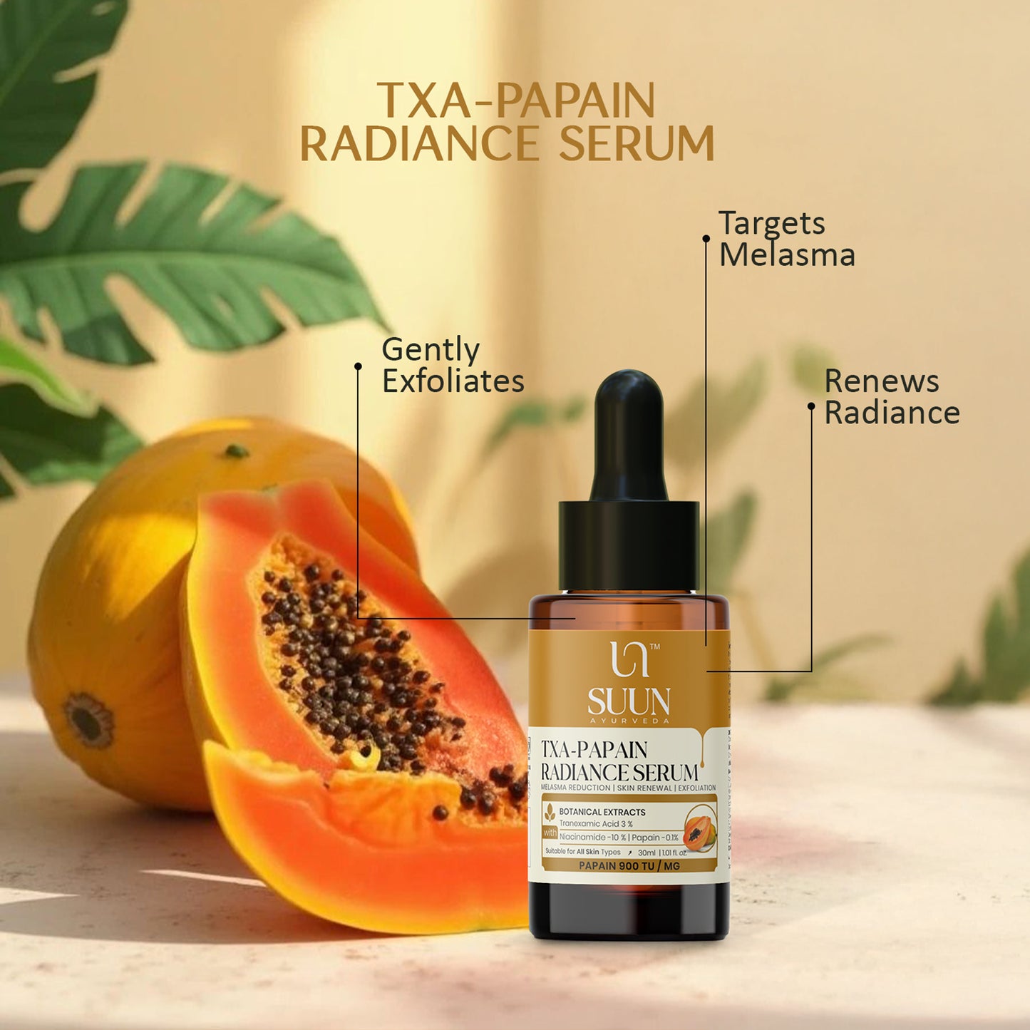 TXA-Papain Radiance Serum