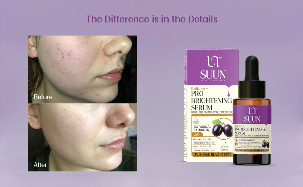 Suun Ayurveda Radiance + Pro Brightening  Face Serum